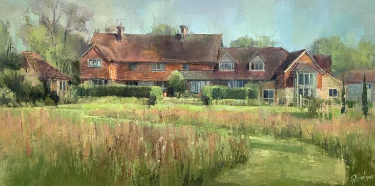 house portrait painting commission